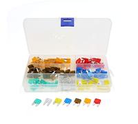 130 pièces 5A 7. 10A 15A 20A 25A 30A APM ATM Auto voiture camion SUV Mini lame Type fusible Kit