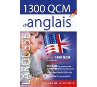 1300 QCM d'anglais