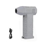 130000RPM Wind Speed 52m/s Turbo Jet Fan Turbo Fan Powerful Air Blower Industrial Duct Fan Brushless Motor Car Electric Dryer(Silver)