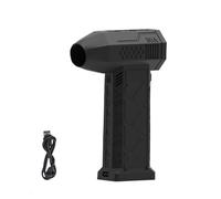 130000RPM Wind Speed 52m/s Turbo Jet Fan Turbo Fan Powerful Air Blower Industrial Duct Fan Brushless Motor Car Electric Dryer(Black)