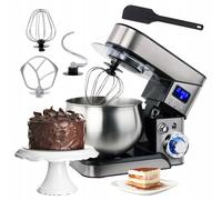 1300W multi-arracés INOX Planetary Kitchen Robot LCD 5L