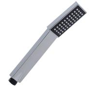 1303033 Schläfer | Douchette universelle 1/2" carrée à jet unique, téléphone de douche carré, douchette carrée minimale, douchette carrée 1 jet en ABS anti-calcaire, pomme de douche