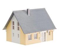 130317 Single-Family House HO Scale Building Kit, Yellow