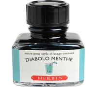 13033t-Un Flacon D'encre 30 Ml Pour Stylo-Plumes Et Stylos Roller,Diabolo Menthe