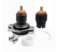 1307346 Kit de bouchon mélangeur Sp et K-10350-NA Kit rugueux profond compatible avec les vannes Kohler Rite-Temp K-304 Series, ensemble d'extension et de rénovation de douche 2 en 1 pour mise à