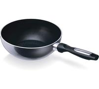 13078204 Pro Induc Anthracite Mini Poêle Wok En Aluminium Intérieur Revêtu 20 Cm, Voir Photo