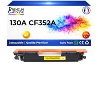 130A CF352A Toner Jaune Compatible pour HP 1000 Pages