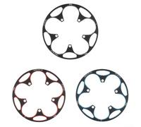 130BCD Protection de chaîne pour manivelle de cyclisme pour protection avec répartition optimisée du poids et cadre pour utilisation du pignon 50T 54T 56T 60T (50T-54T rouge)