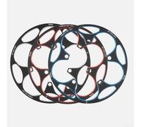 130BCD Protection de chaîne pour manivelle de cyclisme pour protection avec répartition optimisée du poids et cadre pour utilisation du pignon 50T 54T 56T 60T (50T-54T Noir)