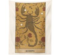 130cm x 150cm Tapisserie des signes du zodiaque, 12 constellations, tapisserie, astrologie, sorcellerie, tapisserie, tapisserie pour chambre à coucher