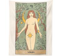 130cm x 150cm Tapisserie des signes du zodiaque, 12 constellations, tapisserie, astrologie, sorcellerie, tapisserie, tapisserie pour chambre à coucher