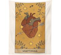 130cm x 150cm Tapisserie des signes du zodiaque, 12 constellations, tapisserie, astrologie, sorcellerie, tapisserie, tapisserie pour chambre à coucher
