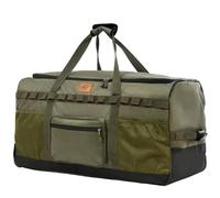 130L Sac à Voyage Extra-Large avec roulettes Sacs De Voyage Extérieurs Pliables Sac De Rangement à Roulement Imperméable Et Résistant à La Déchirure (Vert Militaire)