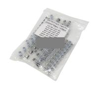 130PCS/LOT 1uF-220uF SMD Aluminum Electrolytic Capacitor Assorted Kit Set, 13Values*10PCS=130PCS Samples Kit NWPNLXEA