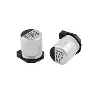 130Pcs/Lot SMD Aluminum Electrolytic Capacitor Assorted Kit 13Values x 10Pcs=130Pcs Sample Kit Motherboard Solid Capacitor MQXFCZUX