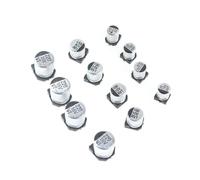 130PCS SMD Capacitor Aluminum Electrolytic Capacitors 13 Values 1UF-220UF Set of Capacitors Assorted 16V 25V 50V 4.7UF 10UF 22UF NWPNLXEA