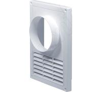130x200mm Cuisine Hotte de cuisine Grille de ventilation murale Capuchon 125 mm Diamètre du tube