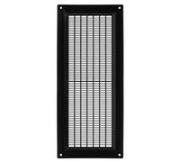 130x300mm Noir Grille de Ventilation en Plastique - Grill D'aération