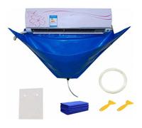 130x60cm Couverture De Nettoyage De Climatiseur, Sac De Couverture étanche De Nettoyage De Climatisation Divisé Avec Tuyau D'eau S