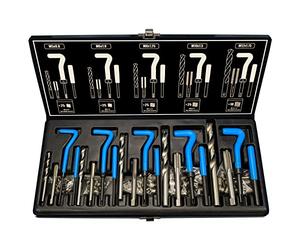 131 pièces Intérieur I Réparation des filetages I M5-M6-M8-M10-M12 I Maintenance comme Helicoil