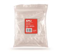 [13132] apli Pack 100 sachets plastique refermable 230 x 320 mm 230 x 320 mm