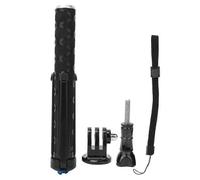 (131899) Perche à selfie trépied Telesin en fibre de carbone de 0,9 m, accessoire de sport pour DJI