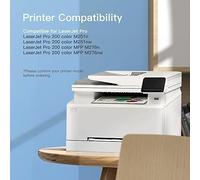 131X,Compatible Avec Hp Laserjet Pro 200 Color Mfp M276Nw Pour Hp 131A 131,Hp Laserjet Pro 200 Color M276N M251N M251Nw M276 M251 276Nw 276N (Lot De 4)