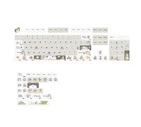132 touches, thème souris mignon, touches de profil XDA, anglais