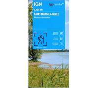 IGN – Carte de randonnée Série Bleue n°1321, Saint-Mars-la-Jaille Moisdon-la-Rivière – 1:25 000