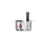 CASO SV 1200 Smart - Cuiseur sous vide, chauffage rapide grâce à une puissance de 1200 watts, entièrement étanche, stick à vide contrôlable avec App, circulation 3D, Visitez la boutique Caso