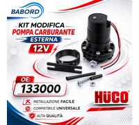 133000 HUCO Kit Conversion Pompe Carburant Externe Mécanique Électrique 12V