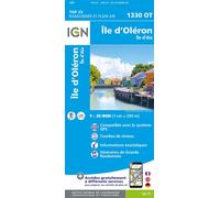IGN Carte 1330OT – Île d'Oléron / Île d'Aix – Échelle 1:25 000