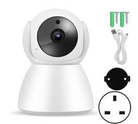 (133316)720p Wifi Ip Babycam Interphone bidirectionnel Moniteur de soins pour bébé Caméra PTZ domestique