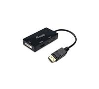 Equip Adaptateur DisplayPort 133441 avec câble 0,24 m vers VGA/HDMI/DVI Noir