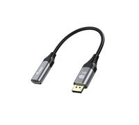 Equip 133446 câble vidéo et adaptateur 0,15 m DisplayPort HDMI Noir, Gris G