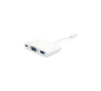 Equip Adaptateur USB-C vers VGA (HD15) – USB-A, USB PD 60W