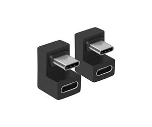 133476 changeur de genre de câble USB C Noir