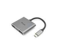 Equip Station d'accueil 133484 USB 3.2 Gen 1 (3.1 Gen 1) Type-C Argent