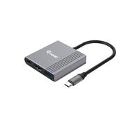 133488 adaptateur graphique USB 3840 x 2160 pixels Noir, Gris