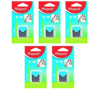 [134210 3-5] Maped Lot de 5 Lots de 10 mines 2 mm pour Compas