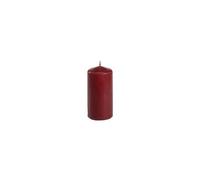 [13432] PAPSTAR Bougie Cylindrique Diam 5cm H 10cm Environ 16h Bordeaux