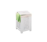 13437 PANIER A LINGE LAQUE 35 X 35 X 55 (BLANC)