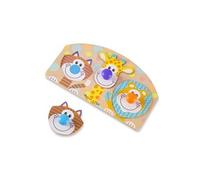 Melissa & Doug Puzzle À Gros Boutons - Safari