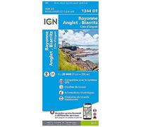 Collectif (IGN) – 1344OT Bayonne-Anglet-Biarritz – Échelle 1:25 000 – Broché