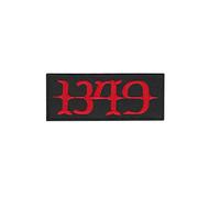 1349 Black Metal Band_1 Écusson Patch en fer brodé sur accessoire