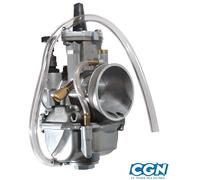 13496091/CARBU TYPE PWK 28 AVEC POWER JET (BOISSEAU PLAT/STARTER TIRETTE)