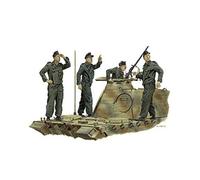 Achtung-Jabo Figurine De Modèle En Plastique Panzer Crew (France 1944) 1:35