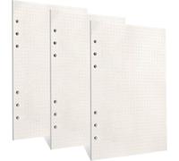 135 Feuilles A5 Rechargeable Paper, 6 Trous Papier De Recharges, 6 Trous Vierge Feuillets Mobiles, Recharges Pour Carnet A5, Agenda, Croquis, Peinture (Pointé)[Z106]