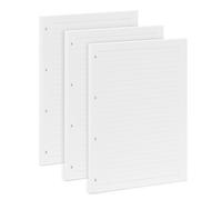 135 Feuilles Recharge A4 Ligné 100g/m² 4 Trous Papier École Bureau Étude