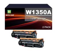 135A W1350A Cartouche d'encre Compatible for HP MFP M234dw MFP M234sdw | Remplacement des cartouches de toner 135X W1350X for HP M209d Pro M209 M209dw, 2600 pages(2 PACK)